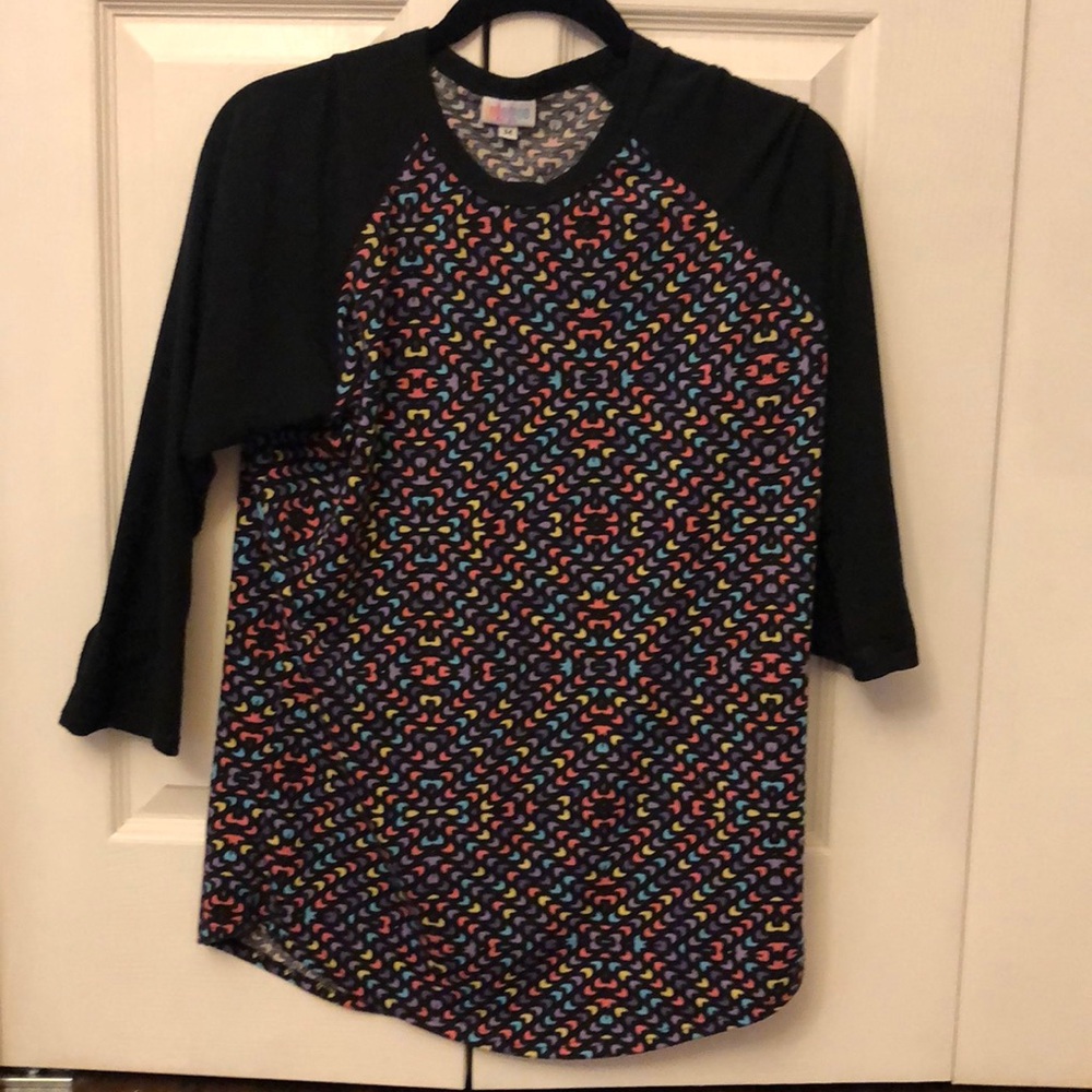 Lularoe baseball tee size M.